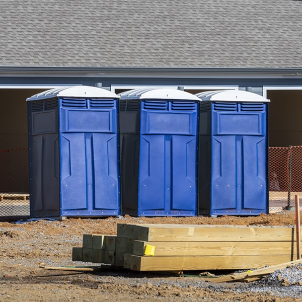 are there any restrictions on what items can be disposed of in the portable restrooms in Franklin Springs New York